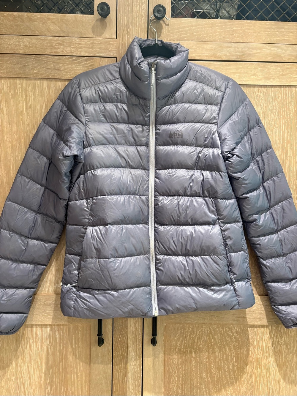 REI Women's lavender Quilted Packable Puffer Jacket